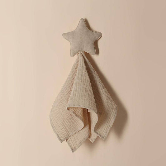 Star Baby Tiny Blanket Lovey - Beige